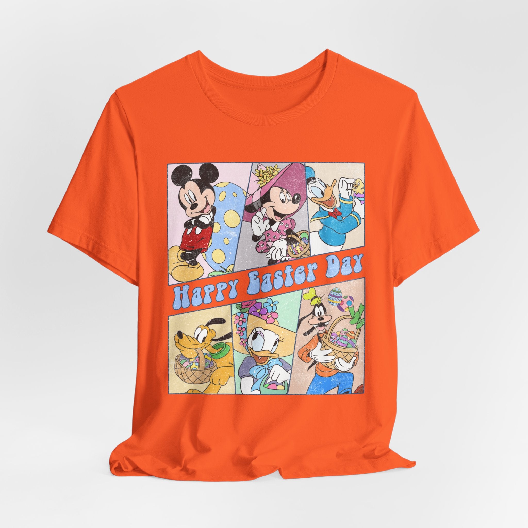 Custom Disney-Inspired Character T-Shirt  Vintage Cartoon Tee  Mickey & Friends, Princess, Toy Story, Pooh & More  Family Matching Disney Trip Shirts