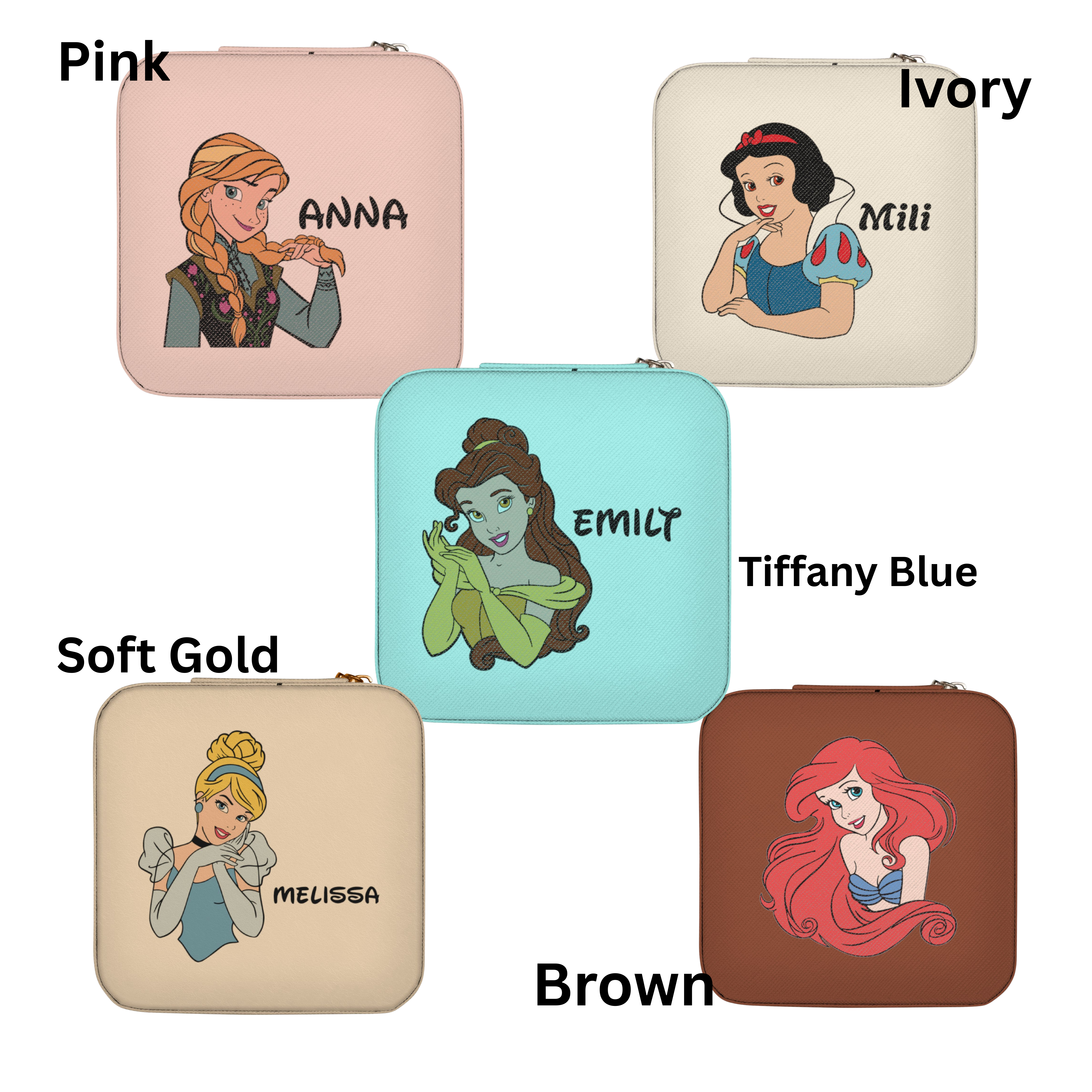 Custom Disney Character Jewellery Box – Personalized Disney Jewelry Storage Gift