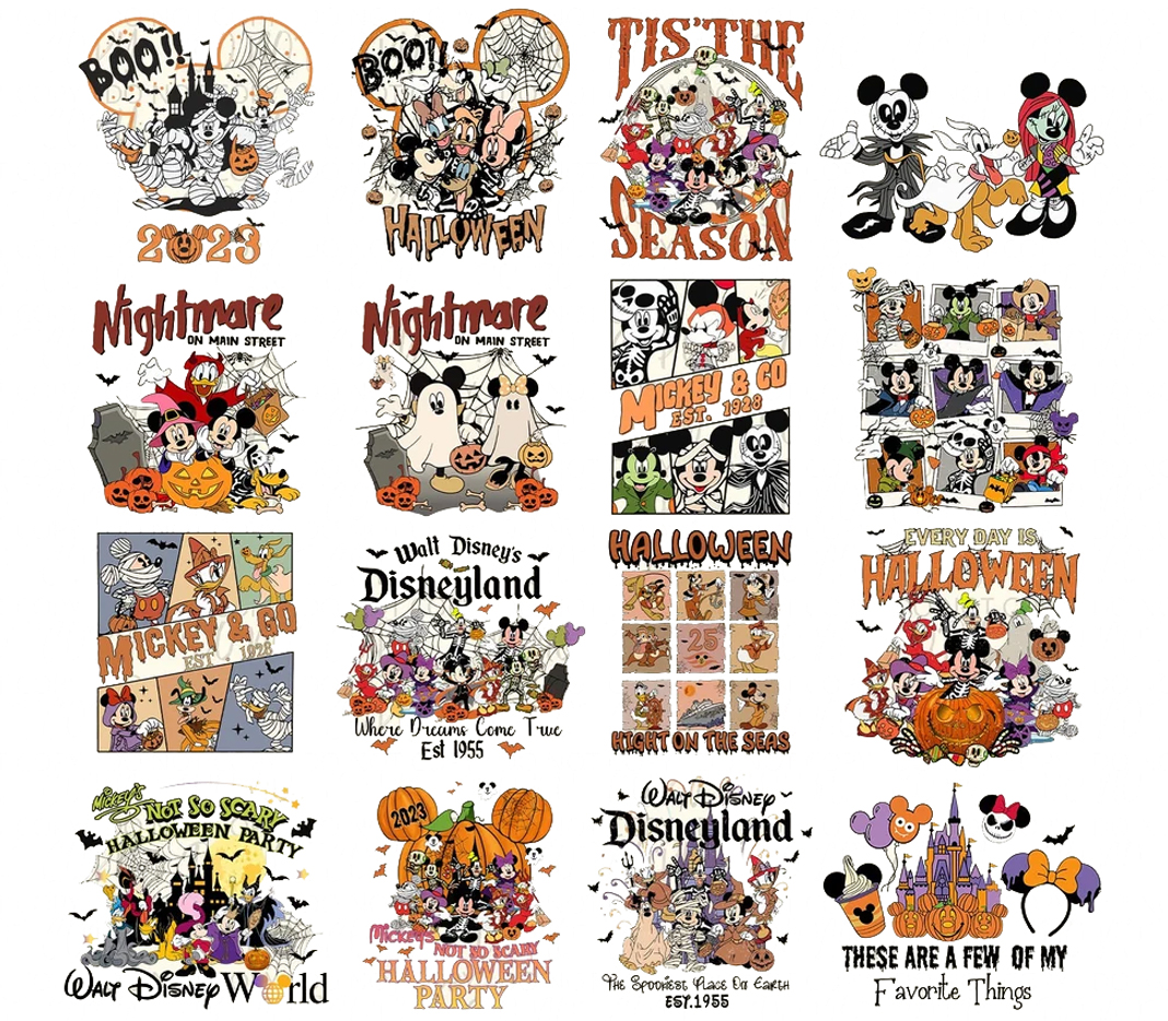 CustomDisneyHalloweenFamilyMatchingT-ShirtsMickey_FriendsHalloweenCollection2025_1