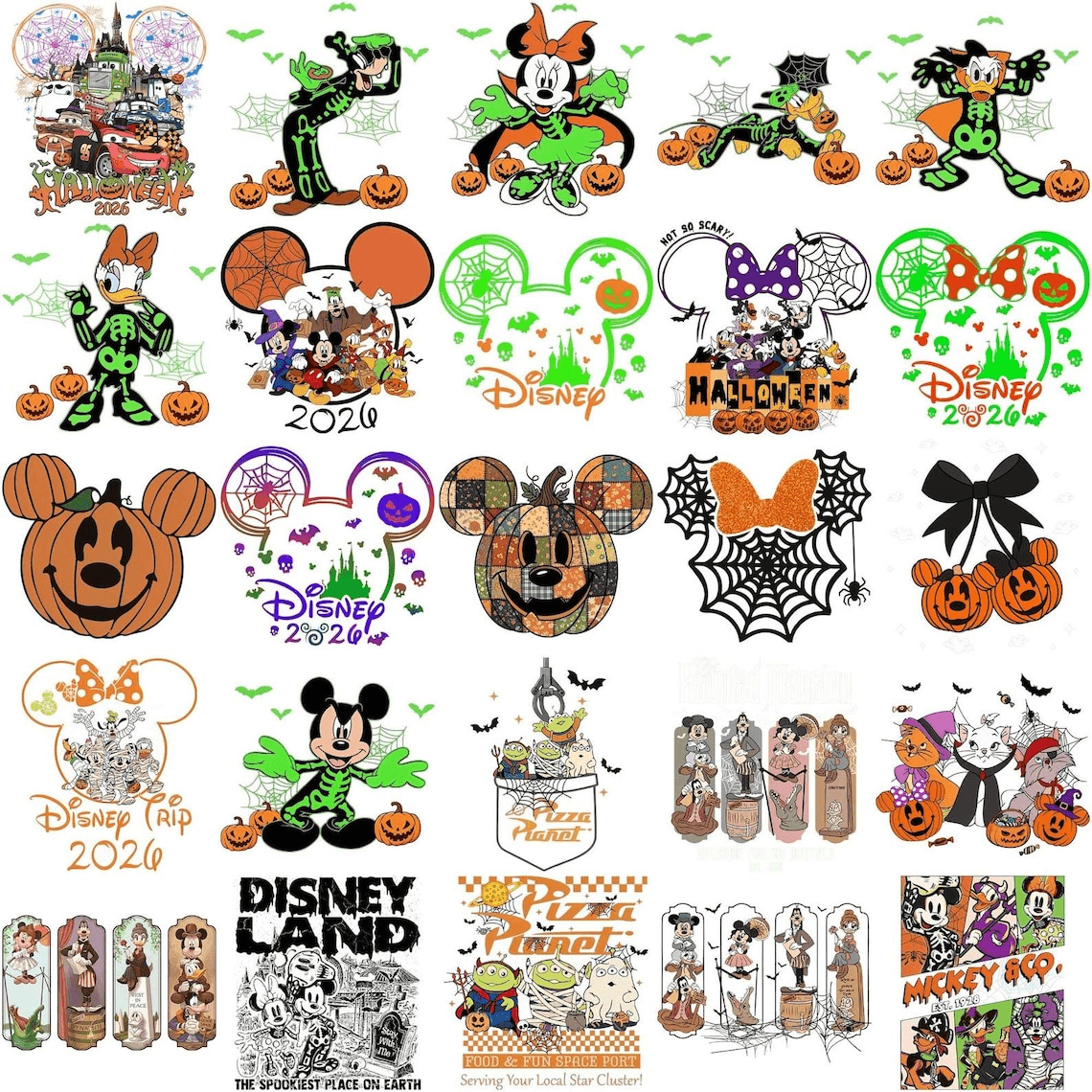 Custom Disney Halloween Shirts 2026 | Matching Family Halloween T-Shirts