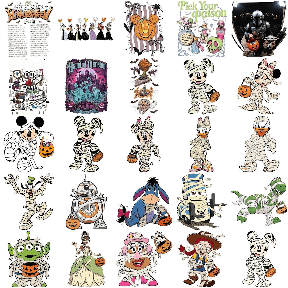 Custom Disney Halloween Shirts 2026 | Matching Family Halloween T-Shirts