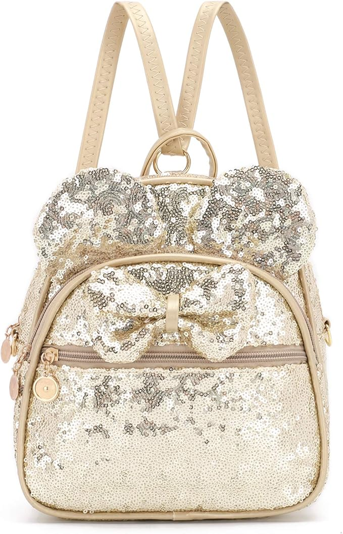 Disney Cute Mini Backpack | Small Daypacks Convertible Shoulder Bag Purse for Women | Schmidtstees