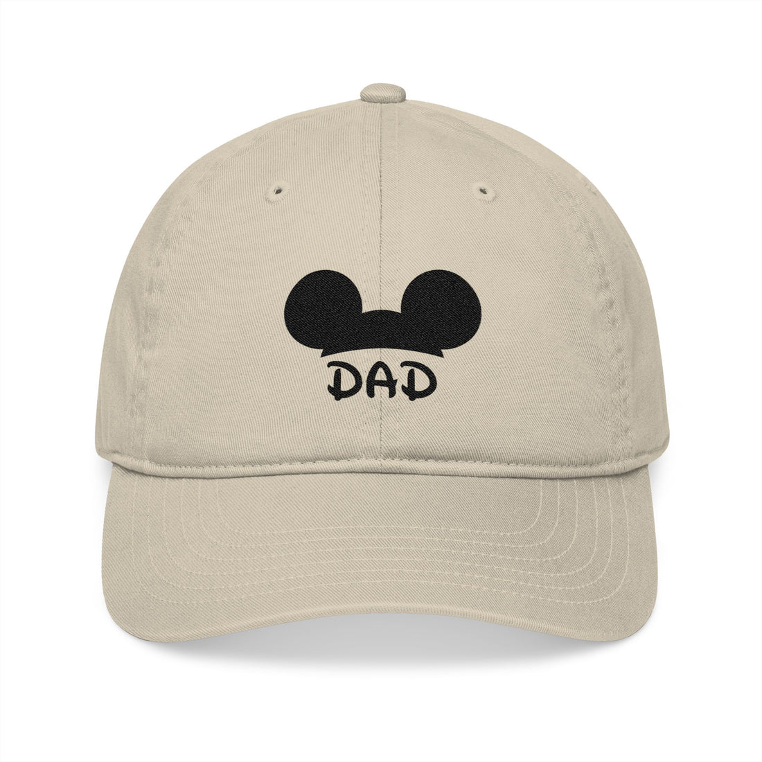 Dad Disney Hat For Adults | Embroidery Organic Baseball Cap 