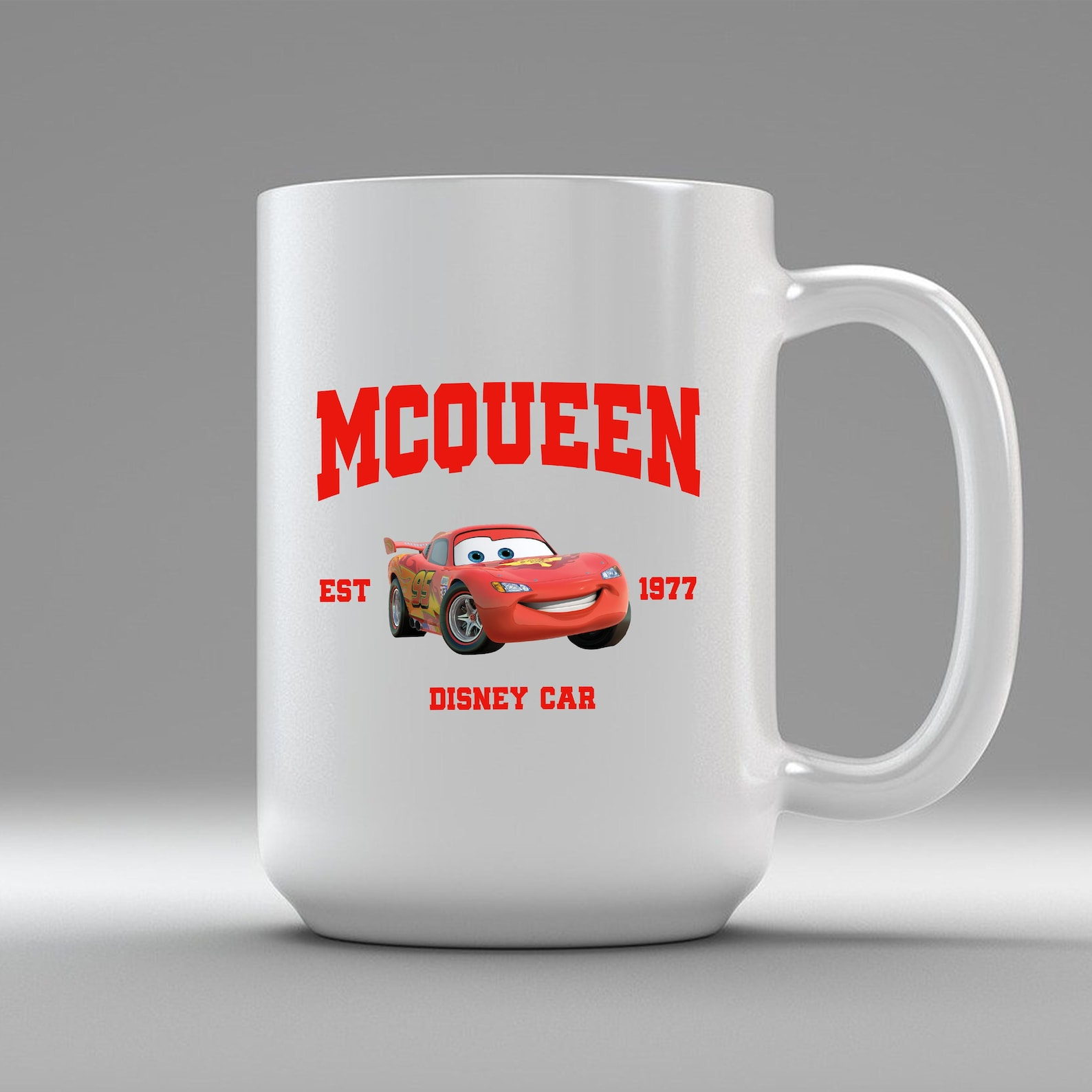 Disney Lightning McQueen Shirt | Cars Character Names T-Shirt for Kids & Adults
