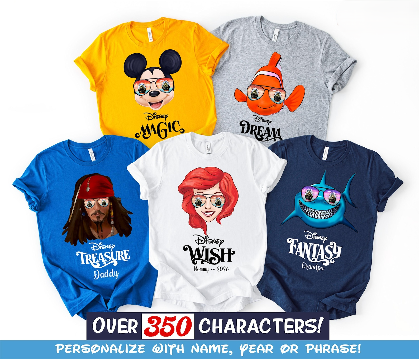 Disney Cruise 2026 Family Matching Shirts – Custom Disney Cruise Group Tee