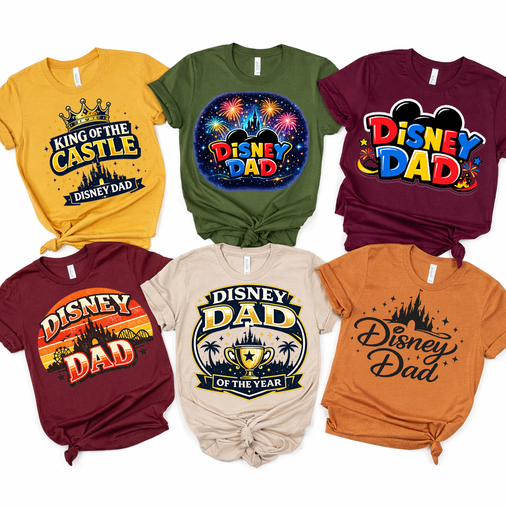 Disney Dad Shirts – Funny Mickey Family Vacation T-Shirt for Fathers