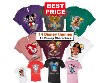 Disney Family Shirts 2026 – Matching Disney Vacation & Disney World Trip Shirts