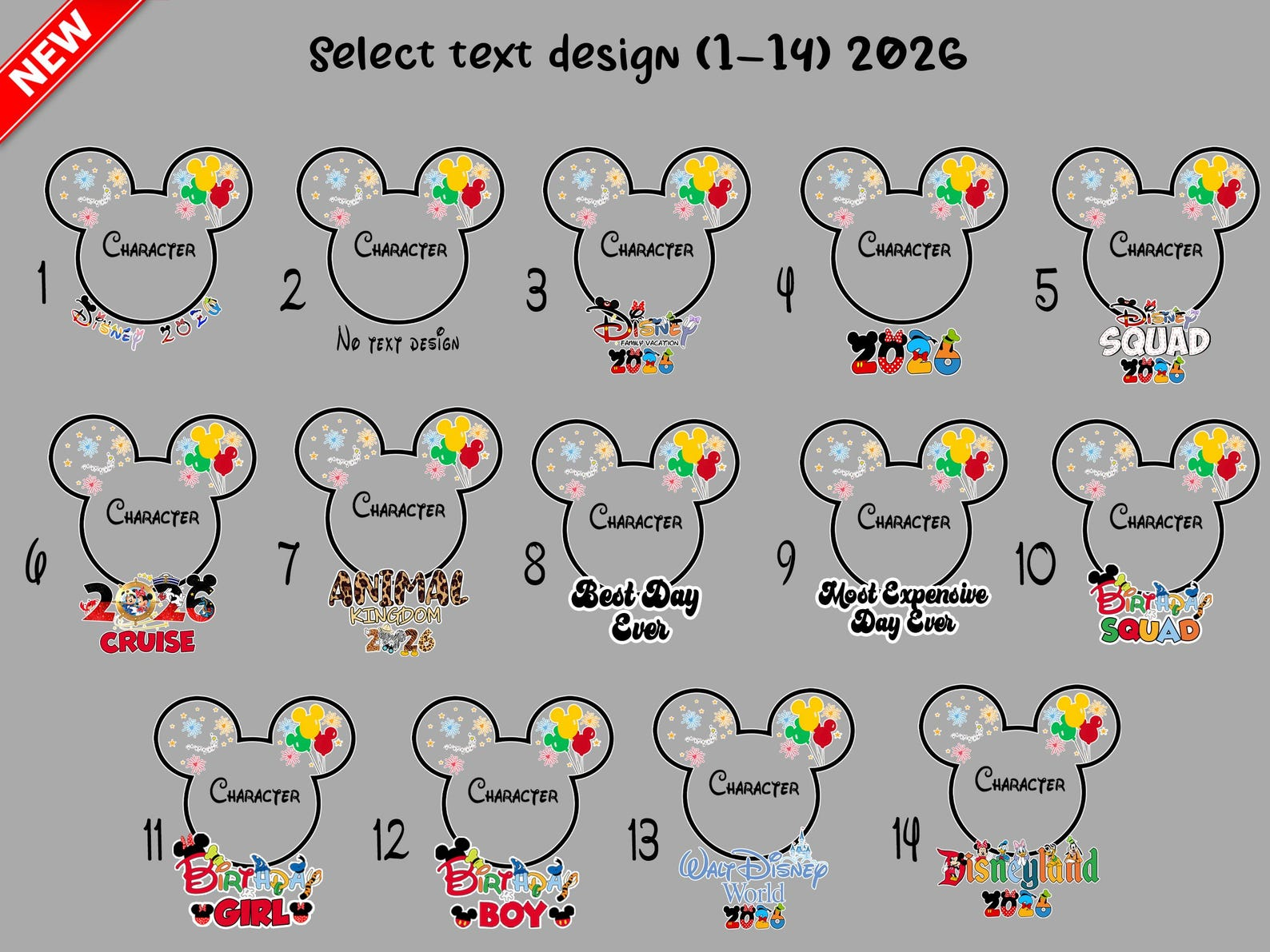 Disney Family Shirts 2026 – Matching Disney Vacation & Disney World Trip Shirts
