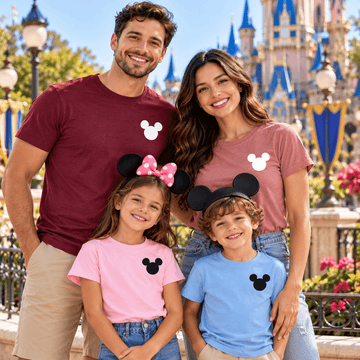 Disney Mickey Head Family Matching Shirt