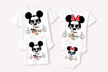 First Disney Trip Shirt – Magical Family Vacation Tee for Kids & Adults