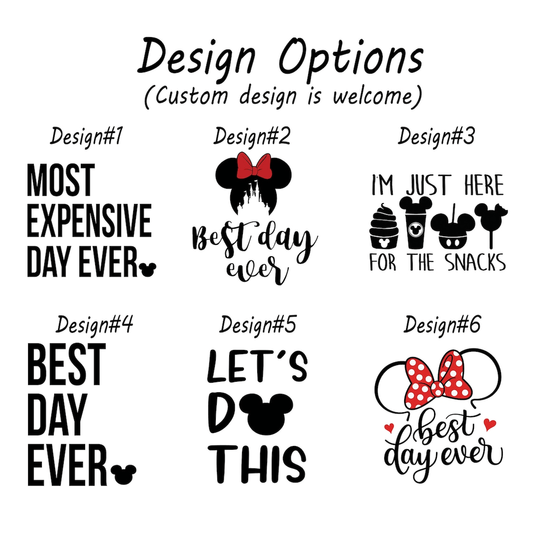 Funny Disney Shirts for Family 2026 | Matching Vacation Tees