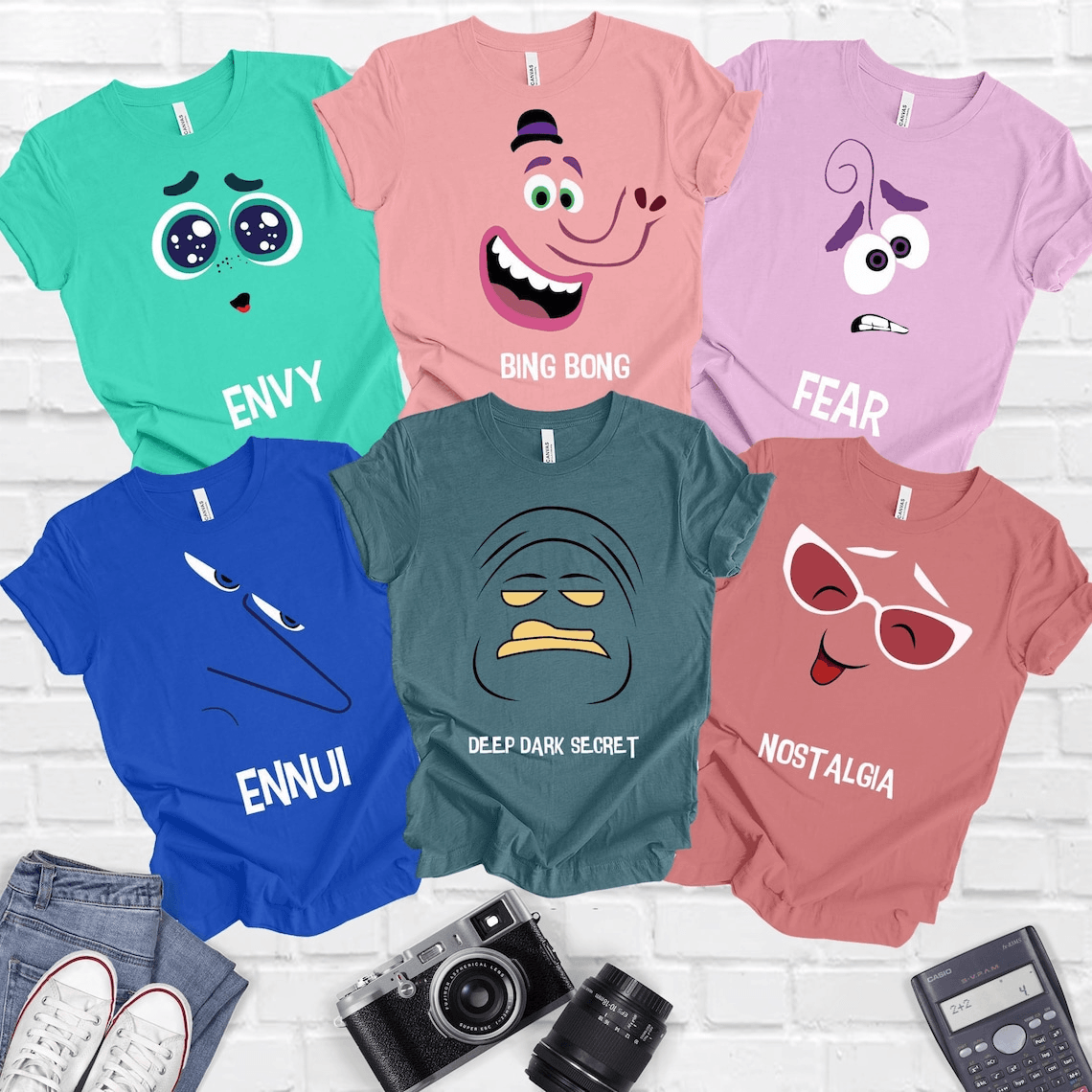 Inside Out Character Shirts for Men, Women, Adults, Toddlers & Youth 2026