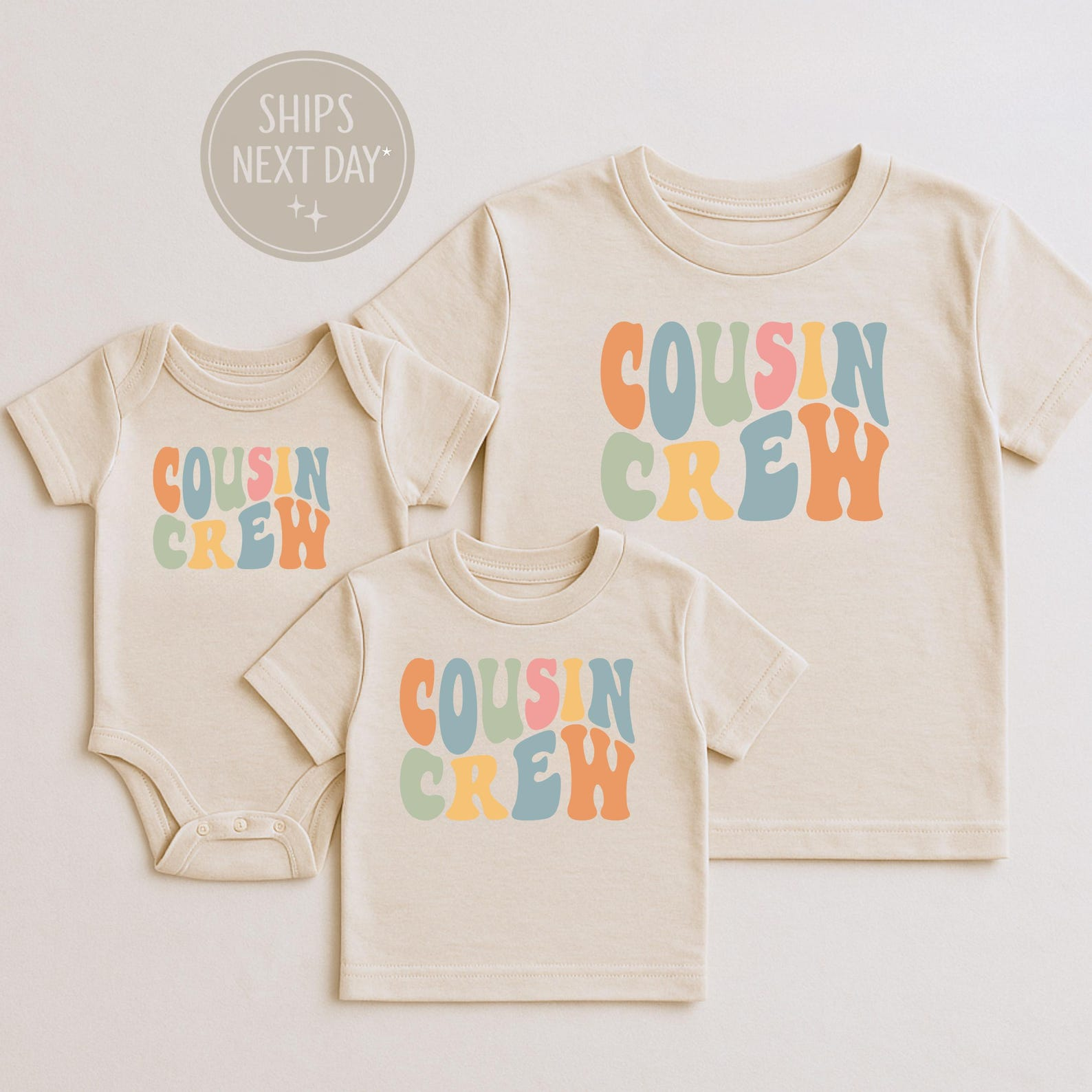 Matching Cousin Crew Shirts for Baby, Toddler, Kids & Adults, Family Reunion Shirts, Cousins Vacation, Cousin Crew Shirt, New Cousin Shirts
