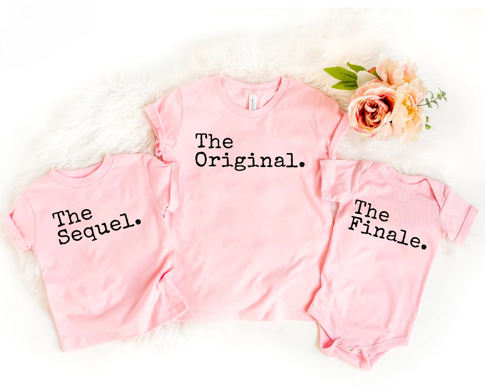 Matching Sibling Shirt, Big Sister - Middle Sister - Little Sister, Original Sequel Finale Shirts