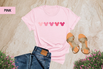 Mickey Colors Shirt – Colorful Mickey Mouse Disney Family Vacation Tee