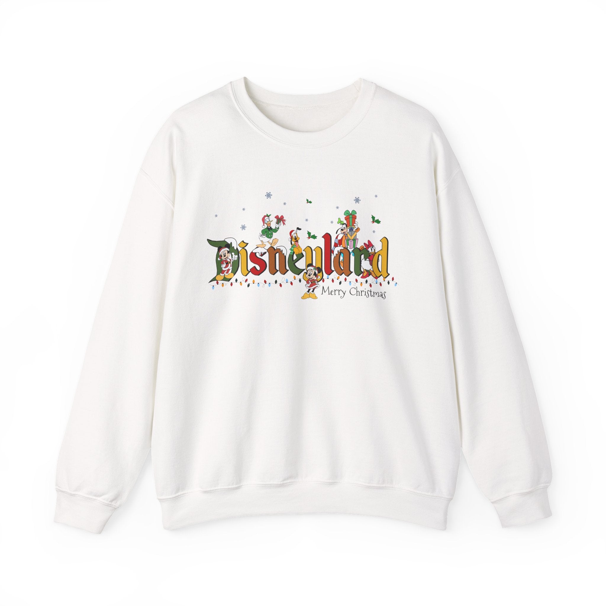 Mickey Mouse & Friends Christmas Sweatshirt | Disney World & Disneyland Holiday Sweater | Disney Family Christmas Matching Sweatshirt