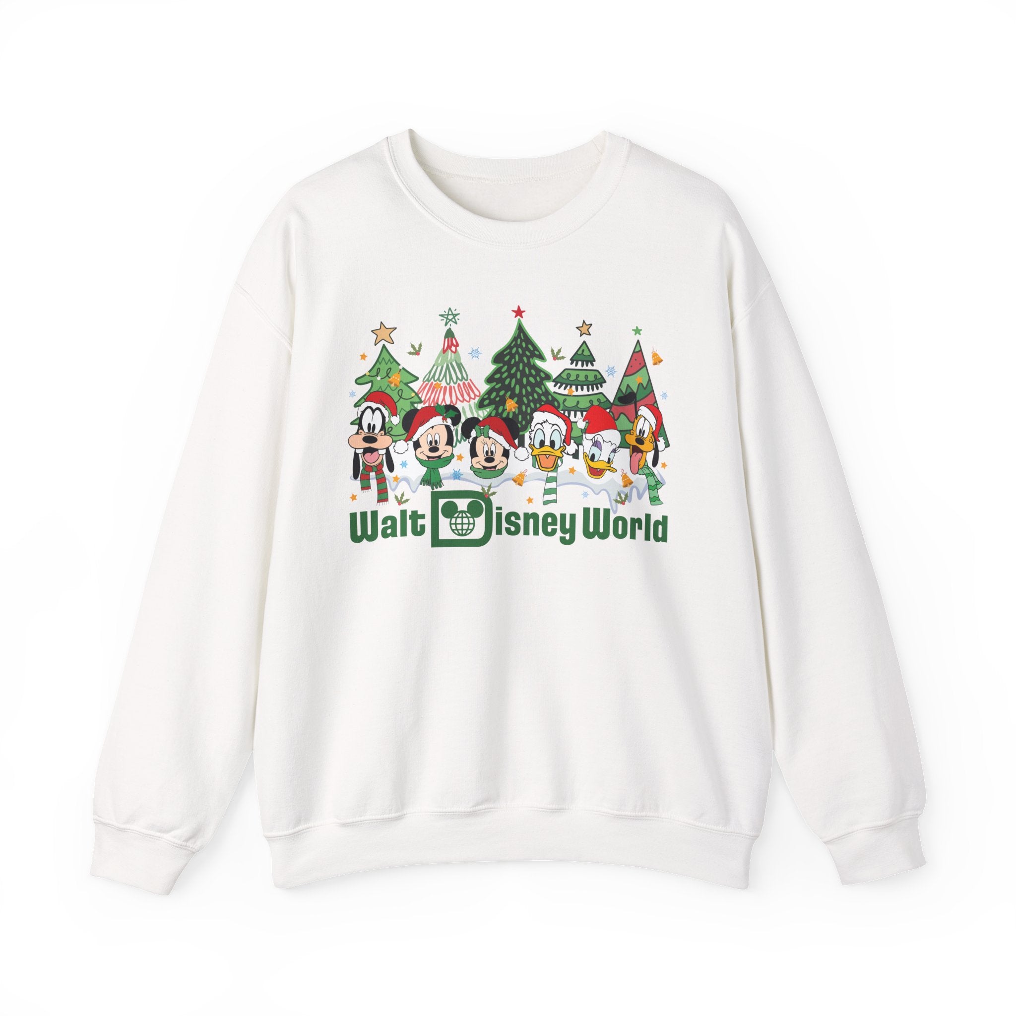 Mickey Mouse & Friends Christmas Sweatshirt | Disney World & Disneyland Holiday Sweater | Disney Family Christmas Matching Sweatshirt