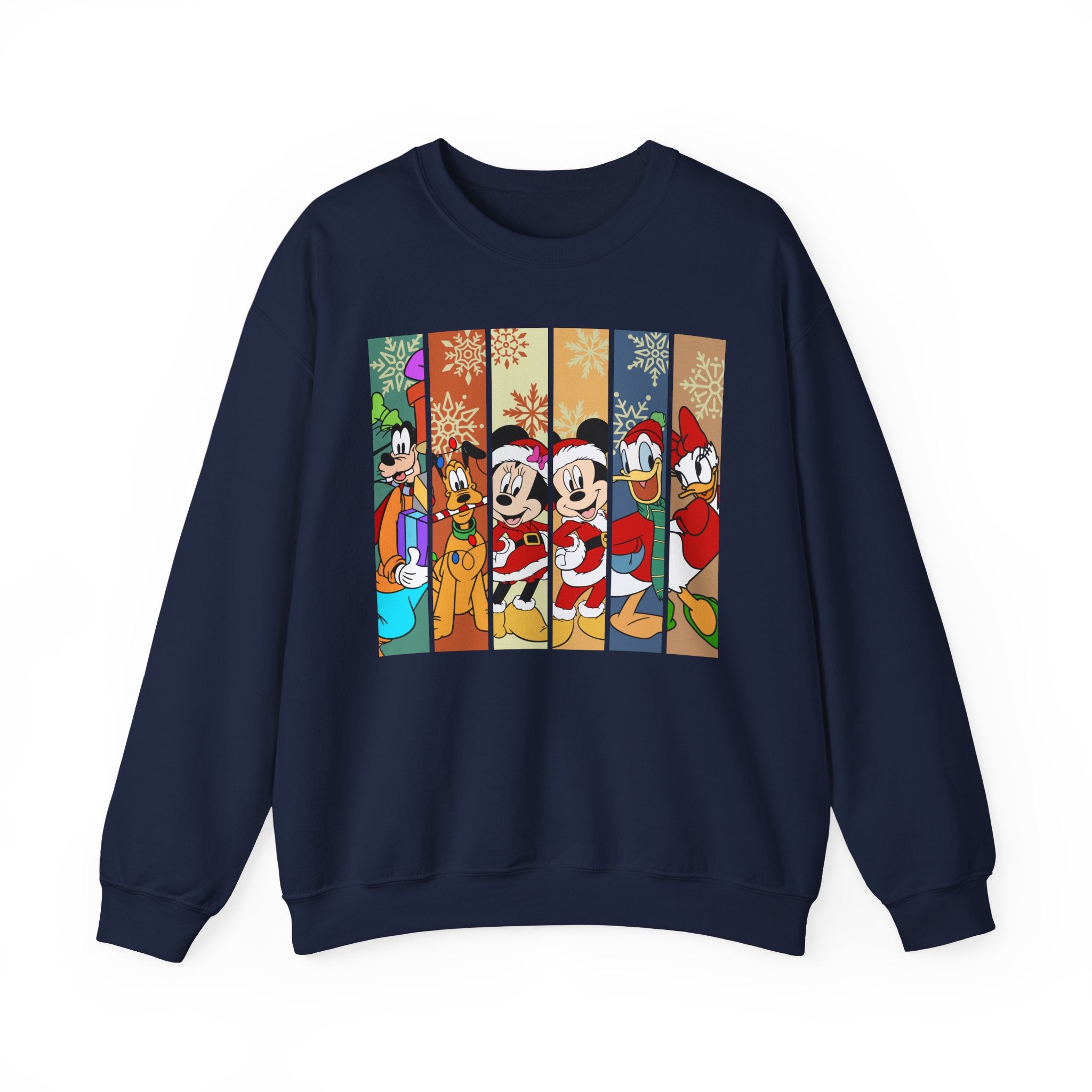 Mickey Mouse & Friends Christmas Sweatshirt | Disney World & Disneyland Holiday Sweater | Disney Family Christmas Matching Sweatshirt