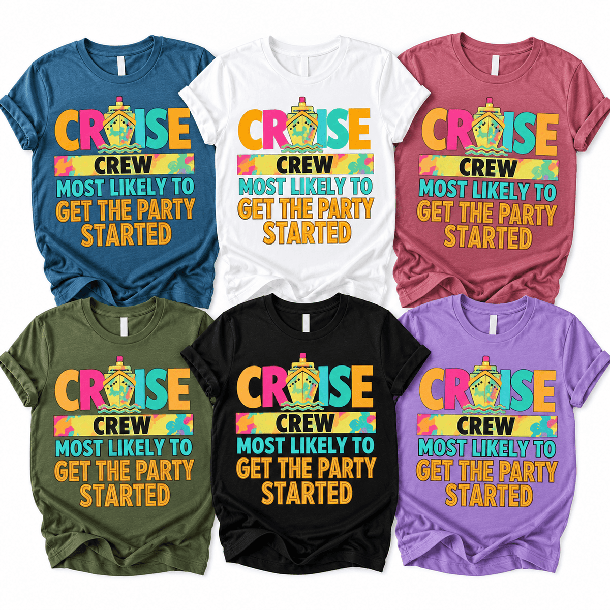 Most Likely To Cruise Crew Shirts 