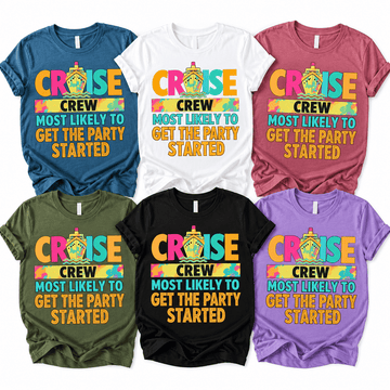 Most Likely To Cruise Crew Shirts 