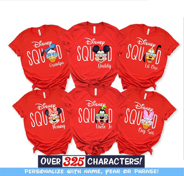 Personalized Disney Vacation Shirts 