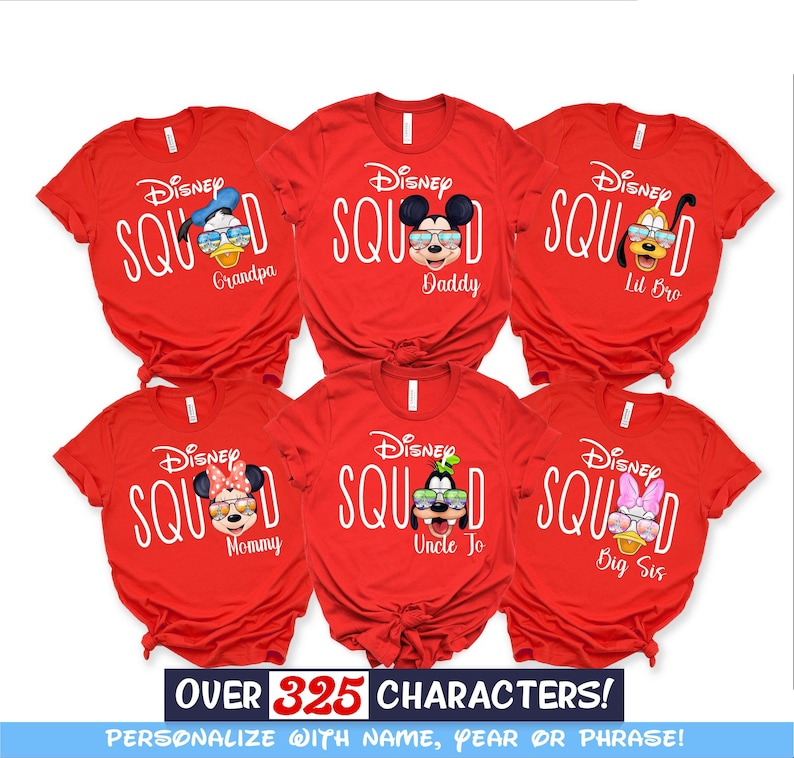 Personalized Disney Vacation Shirts 