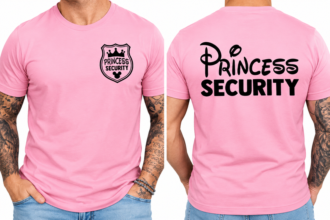 Princess Security Shirt Disney  Custom Family Matching Shirts