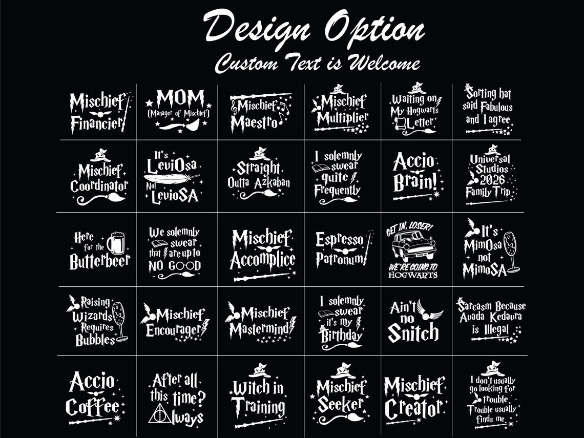 Universal Studios Matching Family Shirts 2026 | Custom Mischief Crew Vacation T-Shirts