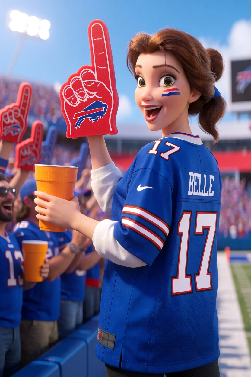 Women Belle Buffalo Bills Jersey Shirts