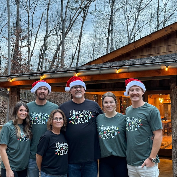 Christmas Crew Shirt, Family Christmas Shirt, Family Christmas Shirts, Christmas T Shirt, Toddler Christmas Shirt, Holiday Shirt