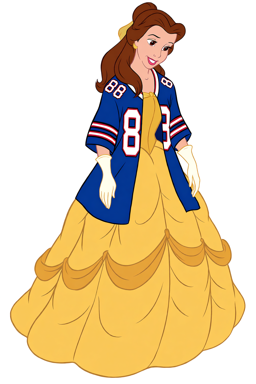 Women Belle Buffalo Bills Jersey Shirts